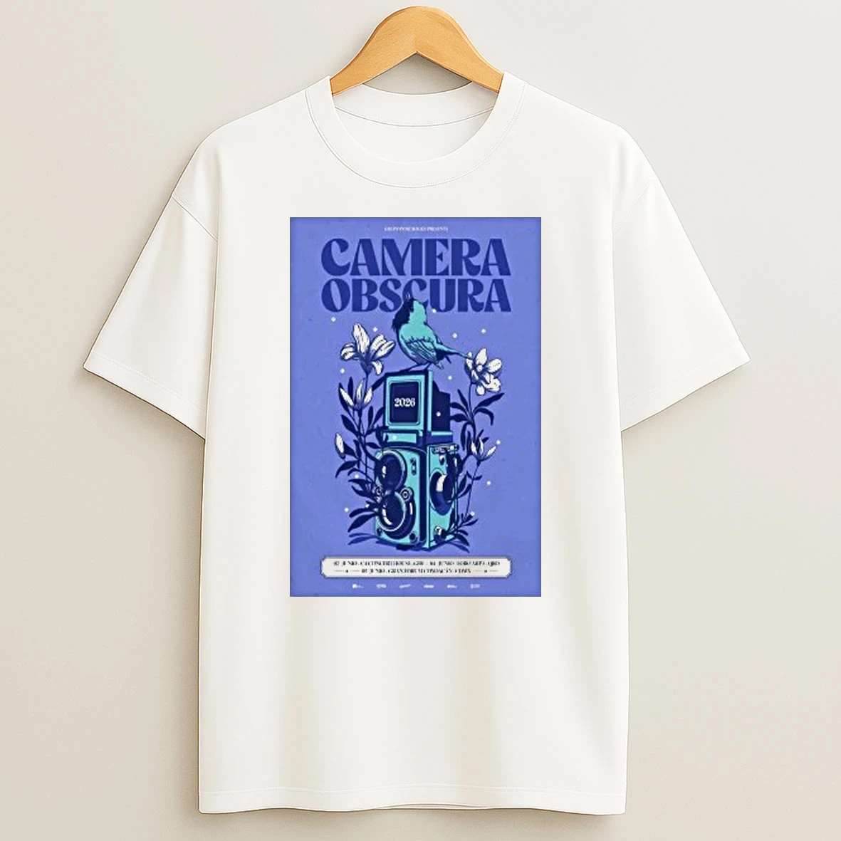 Camera Obscura June 2 2026 In Zapopan Mexico Tour 2026 Shirts