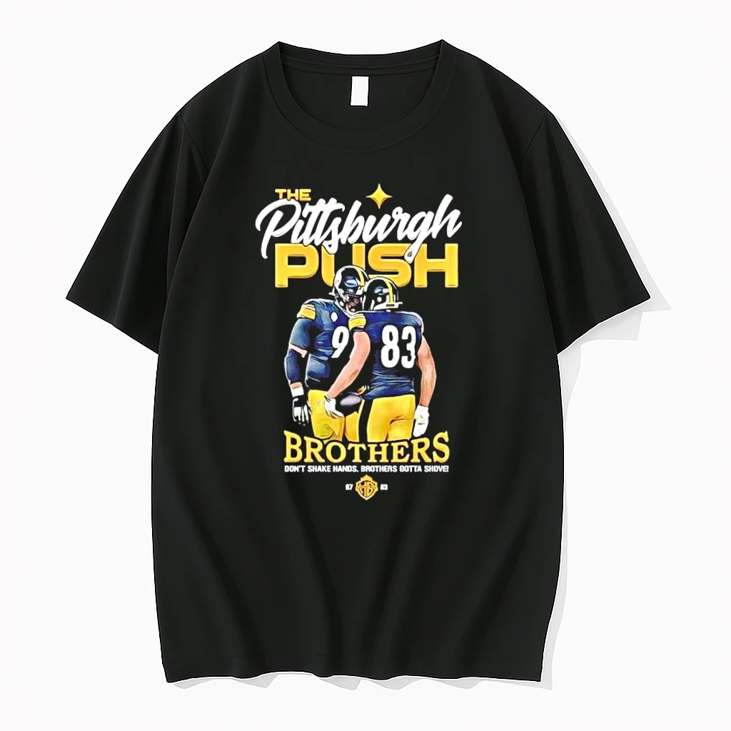 Cameron Heyward And Connor Heyward The Pittsburgh Push Brothers Shirts
