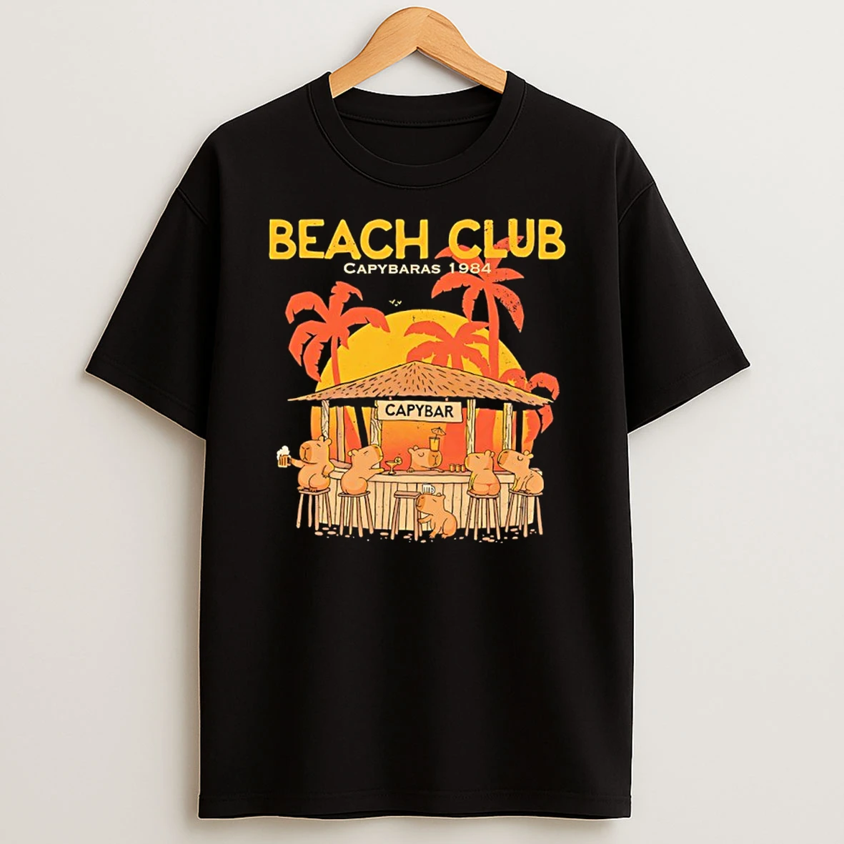 Capybara Beach Club 1984 Vintage Shirts