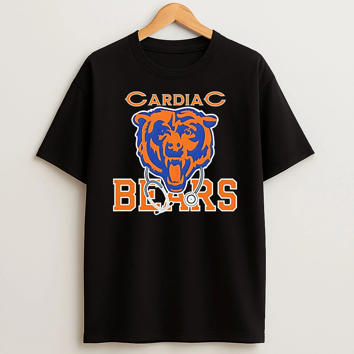 Cardiac Bears Chicago Bears Football Logo Shirts
