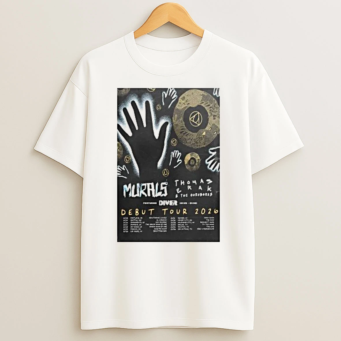 Carlo Marquez Debut Tour 2026 Shirts