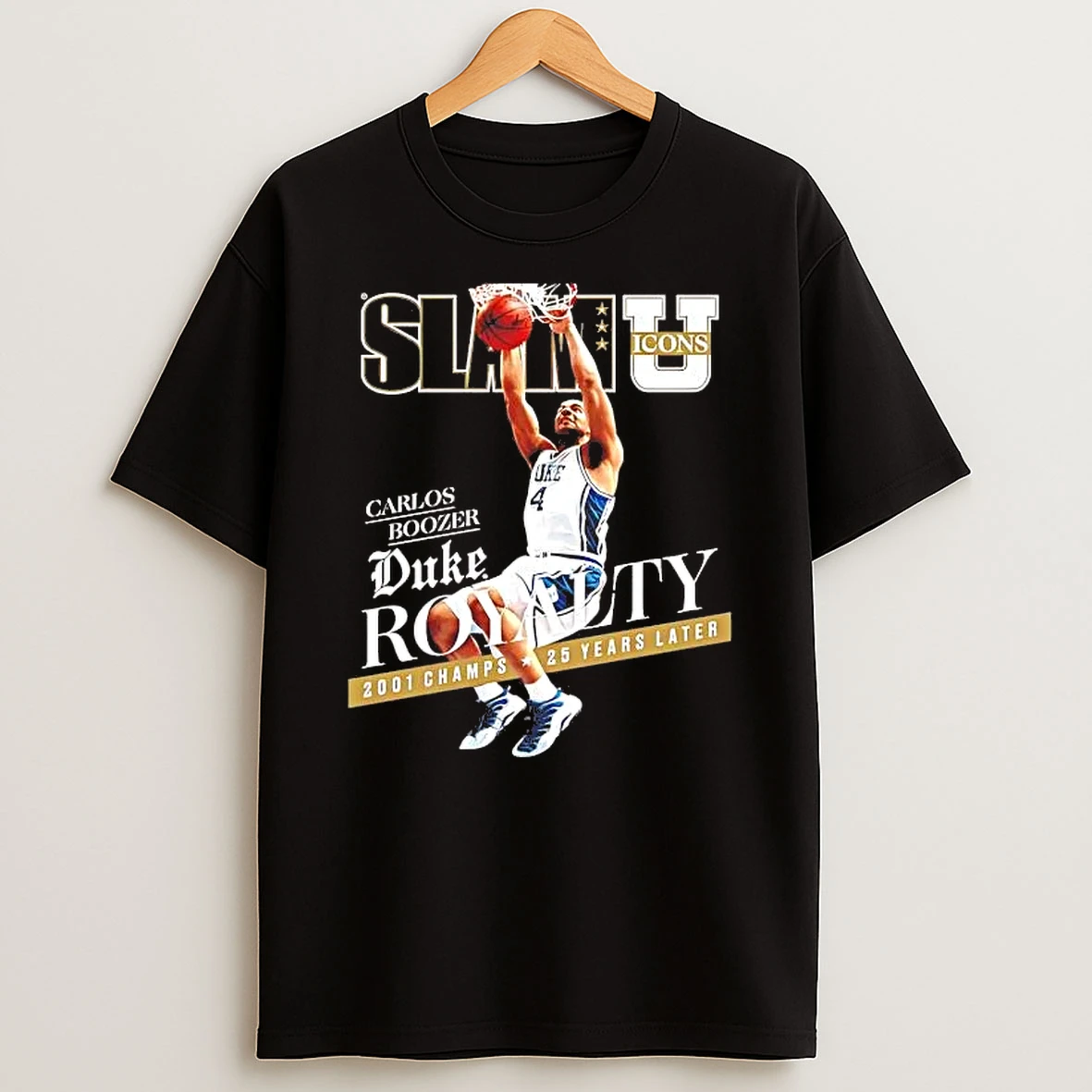 Carlos Boozer Slam 2001 Champs 25 Years Later Shirts