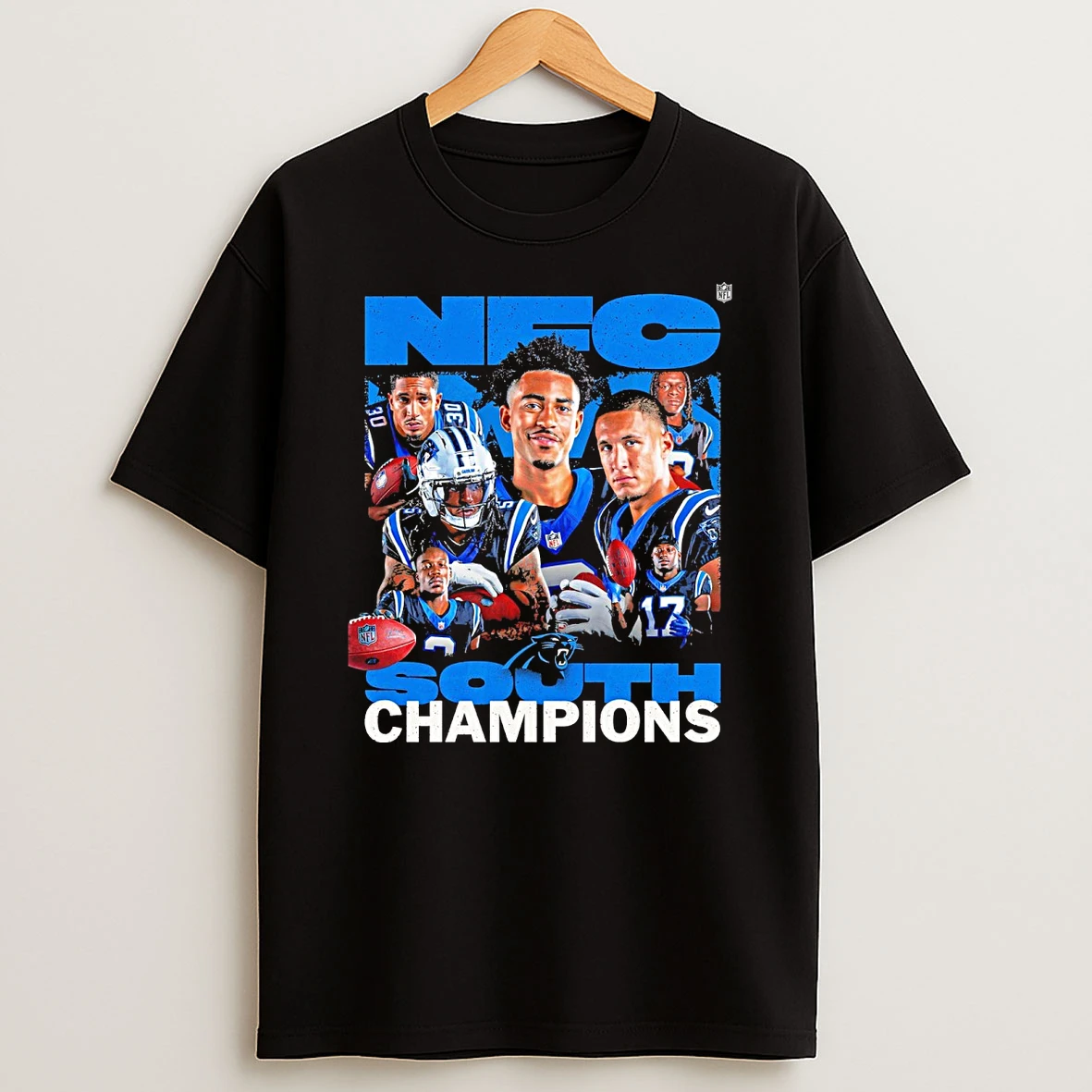 Carolina Panthers 2025 Nfc South Champions For The Celly Shirts