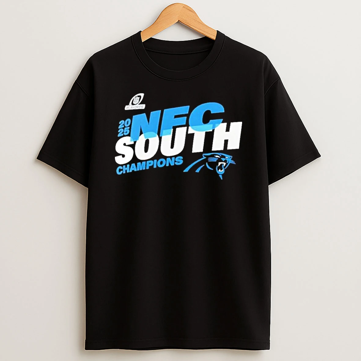 Carolina Panthers 2025 Nfc South Division Champions Conquer Shirts