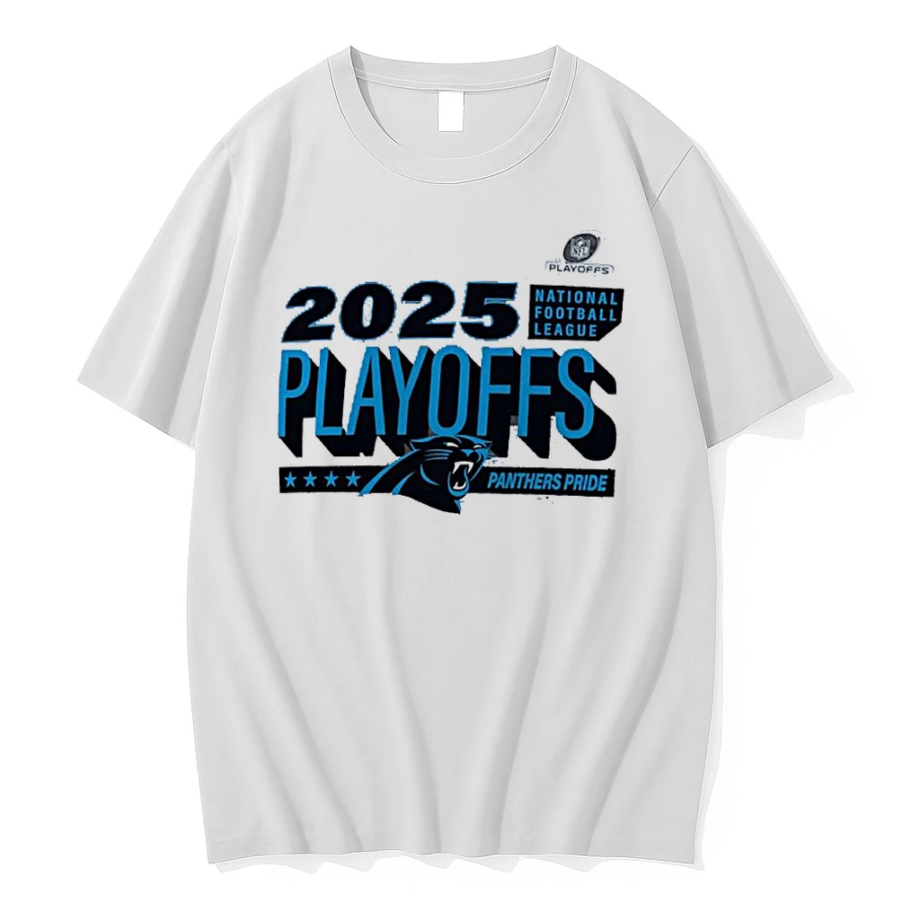 Carolina Panthers 2025 Nfl Playoffs Panthers Pride Shirts