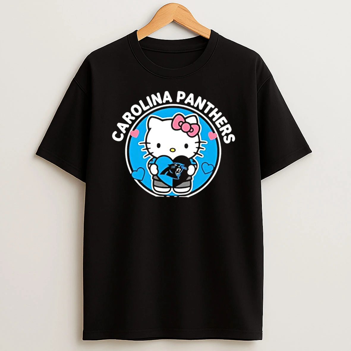 Carolina Panthers Hello Kitty Valentine Cute 2026 Shirts