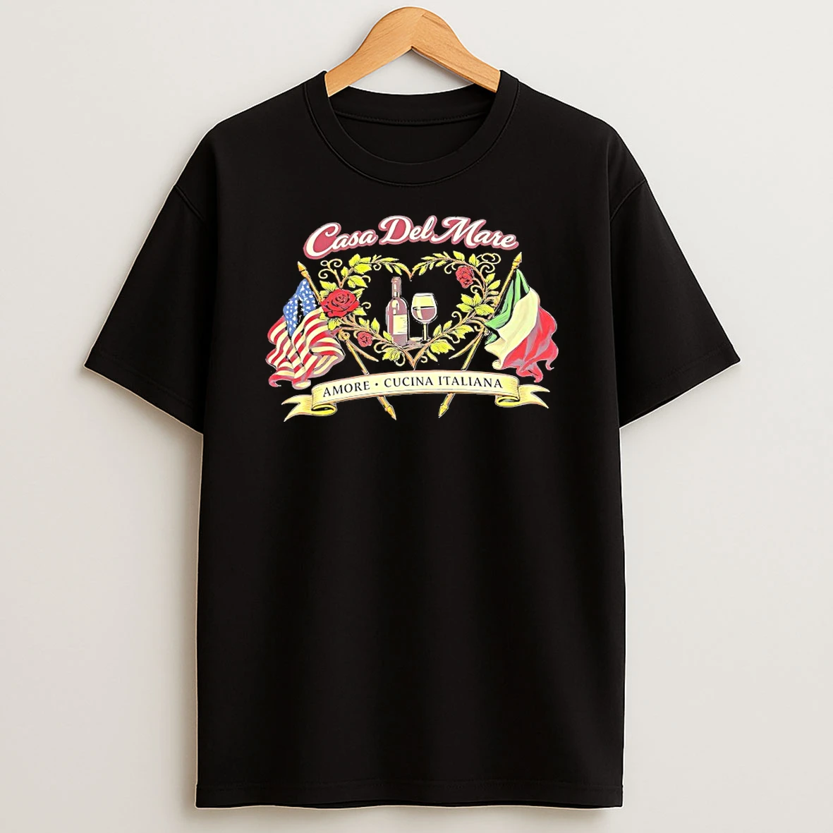 Casa Del Mare Amore Cucina Italiana Shirts