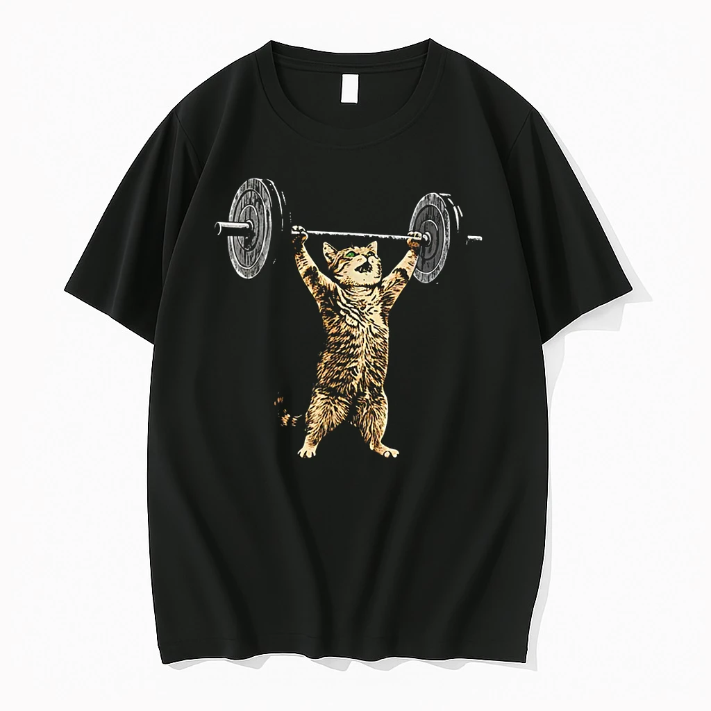 Cat Gym Deadlift Cat Meme Shirts