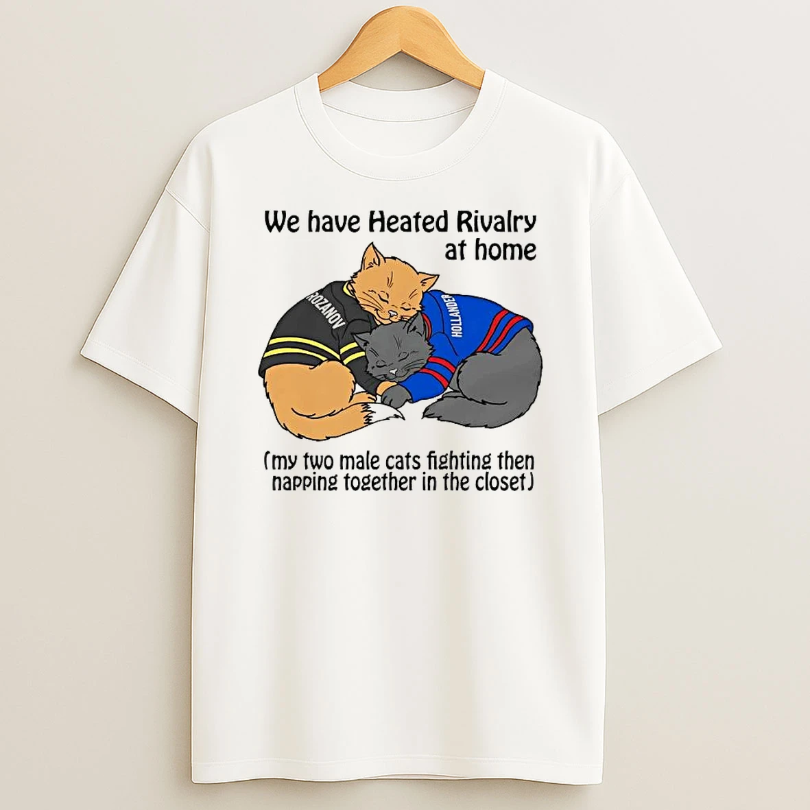 Cat We Have Heated Rivalry At Home Shirts