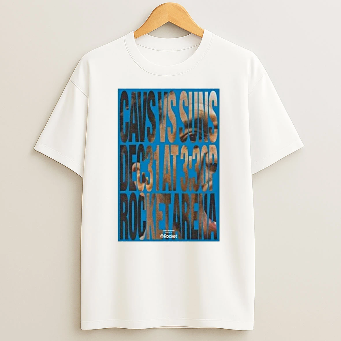 Cavs Vs Suns Dec 31 2025 Rocket Arena Shirts