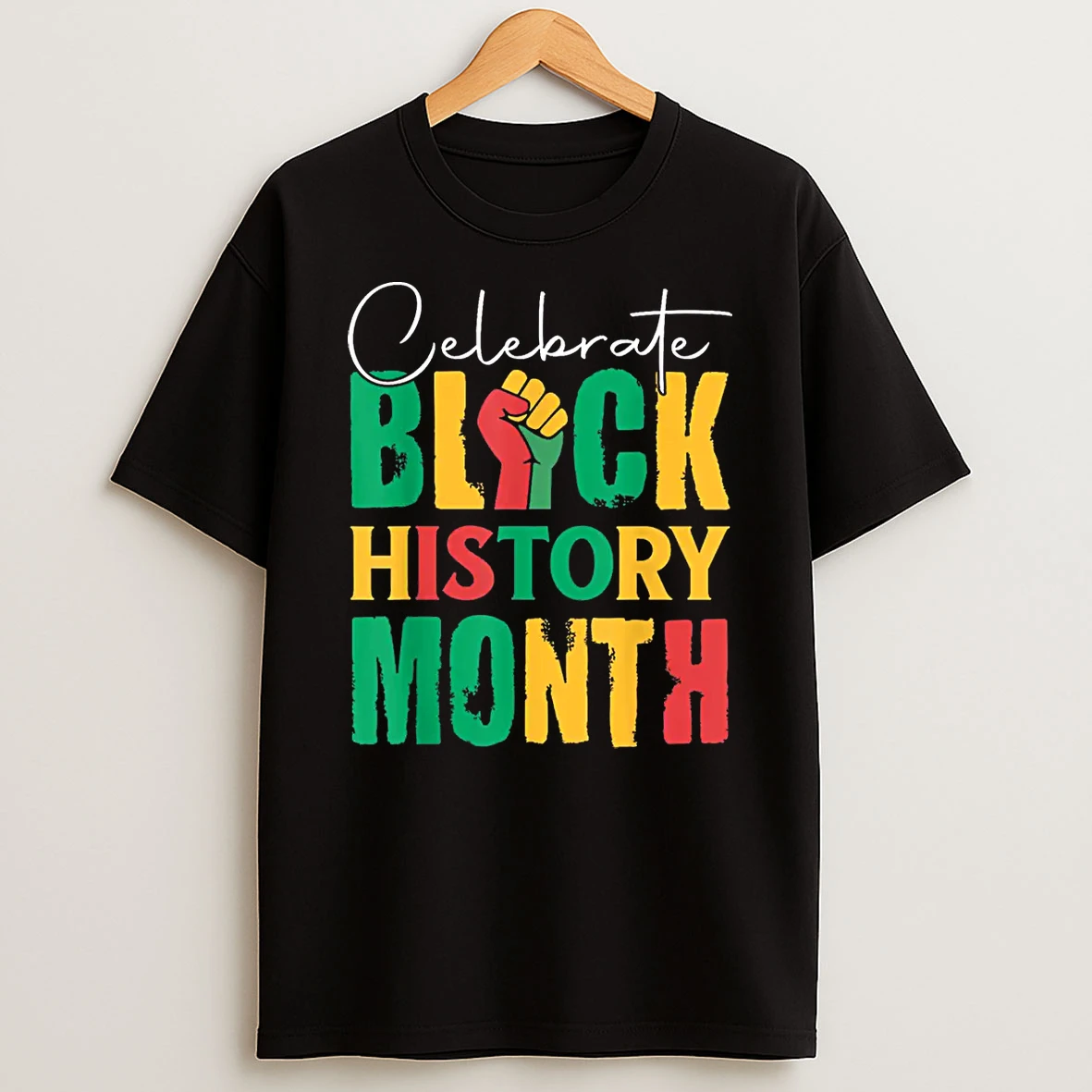Celebrate Black History Month For Men Women Kids Shirts