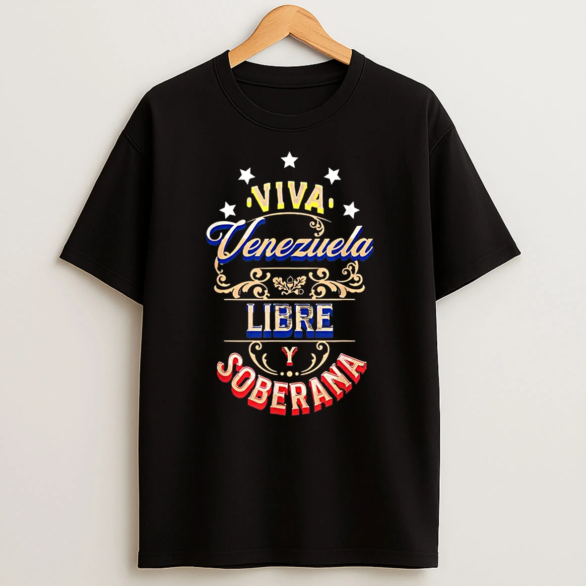 Celebrate Viva Venezuela Libre Y Soberada Shirts