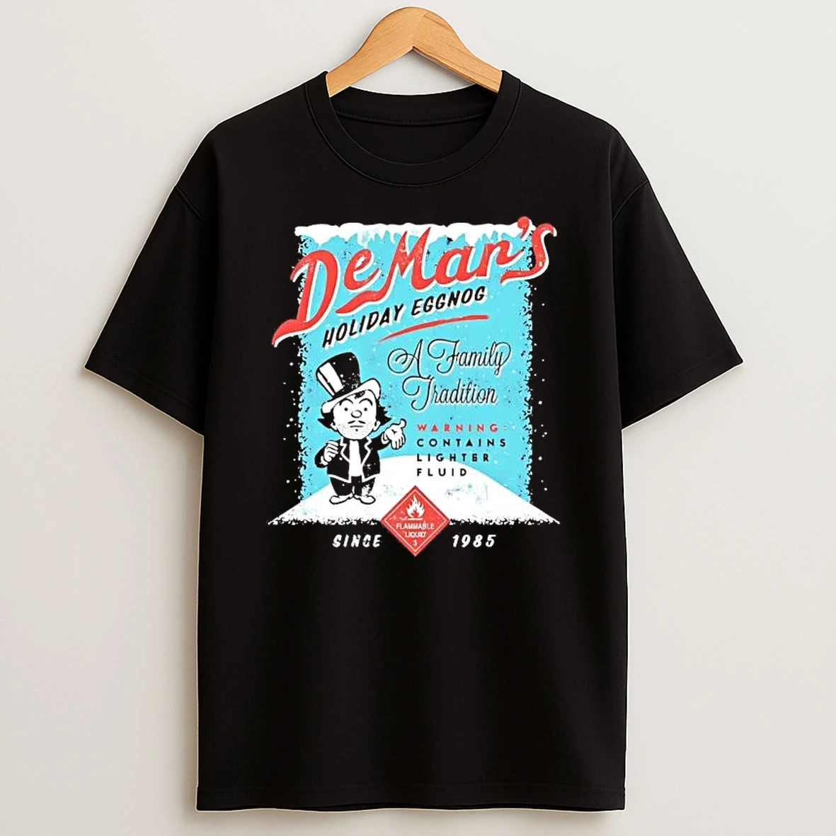 Charles Demars Eggnog With Lighter Fluid Shirts