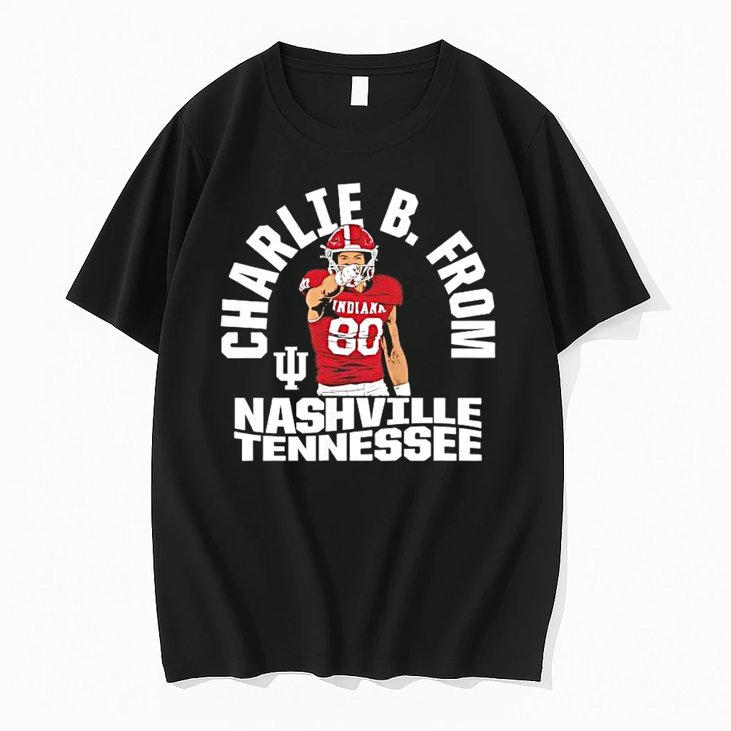Charlie Becker From Nashville Tennessee Indiana Football Shirts