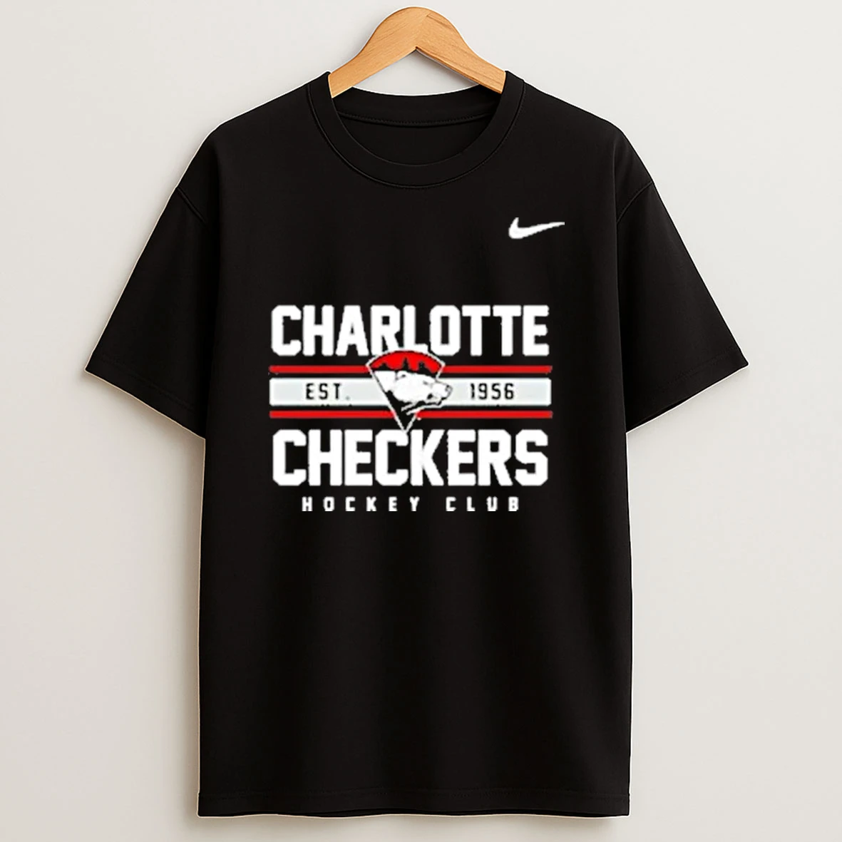 Charlotte Checkers Hockey Club Est 1956 Shirts