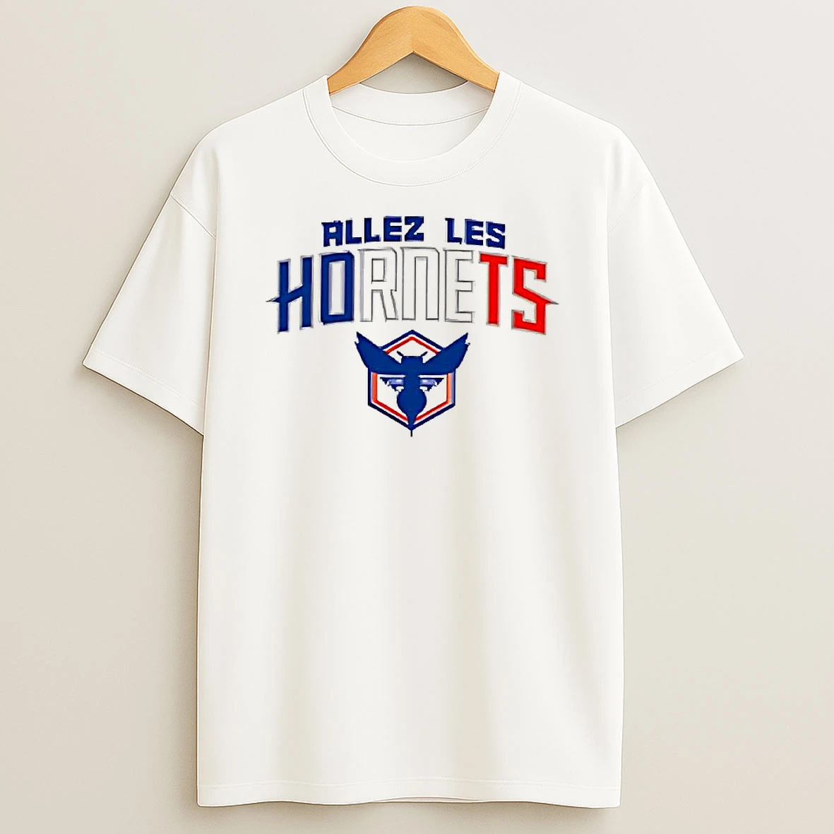 Charlotte Hornets Allez Les Hornets Woman Shirts