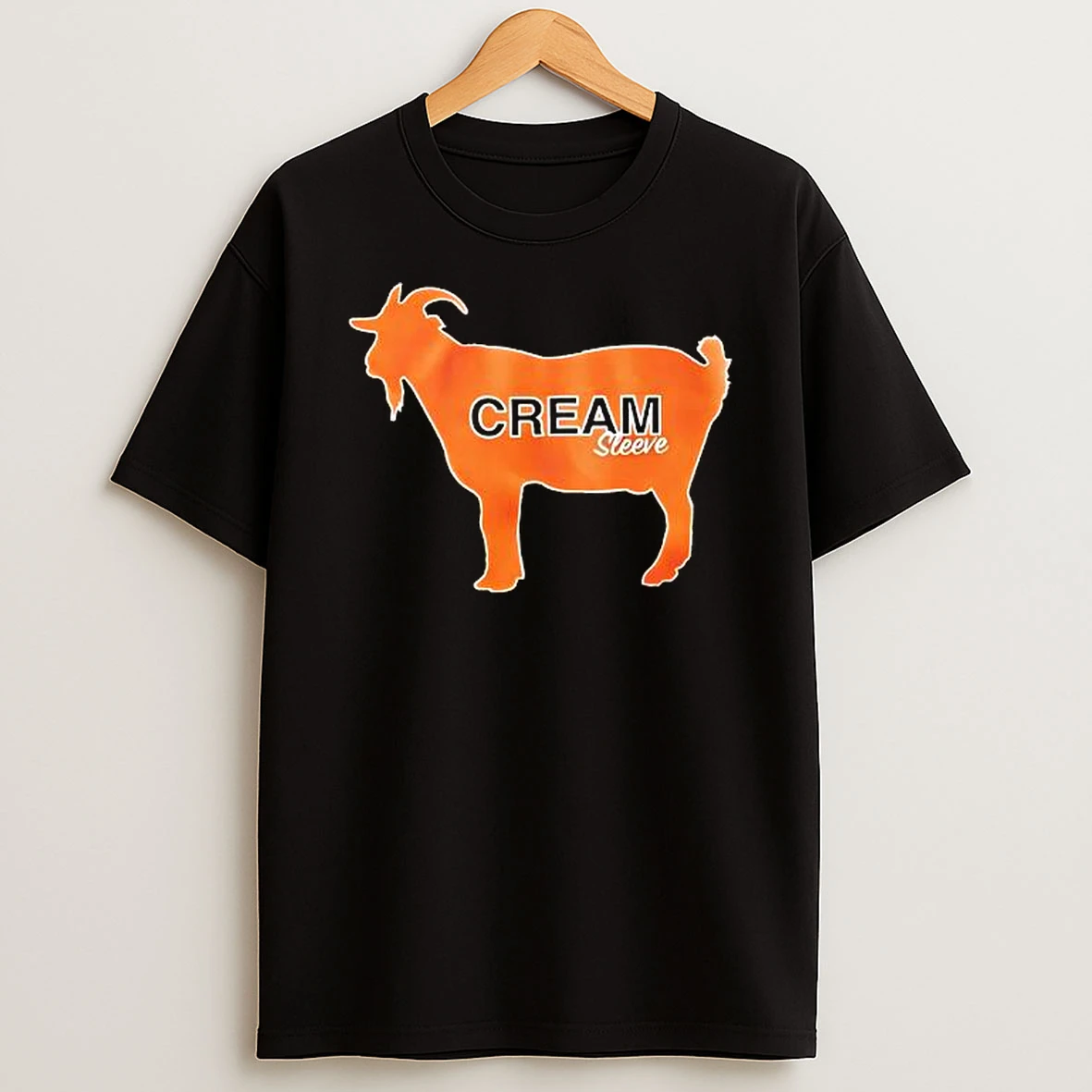 Chicago Bear Goat Cream Sleeve Shirts