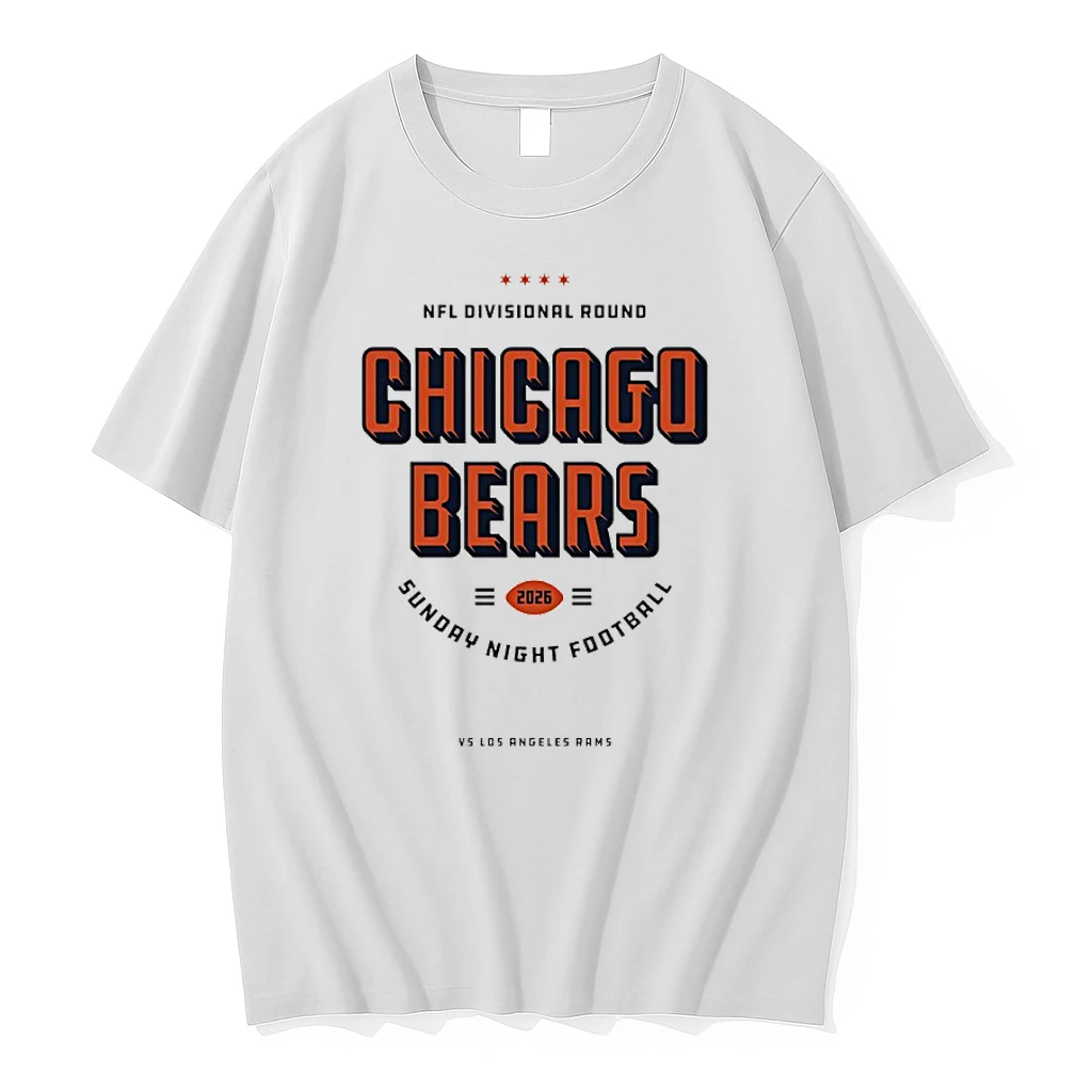 Chicago Bears 2026 Nfl Divisional Round Sunday Night Football Shirts