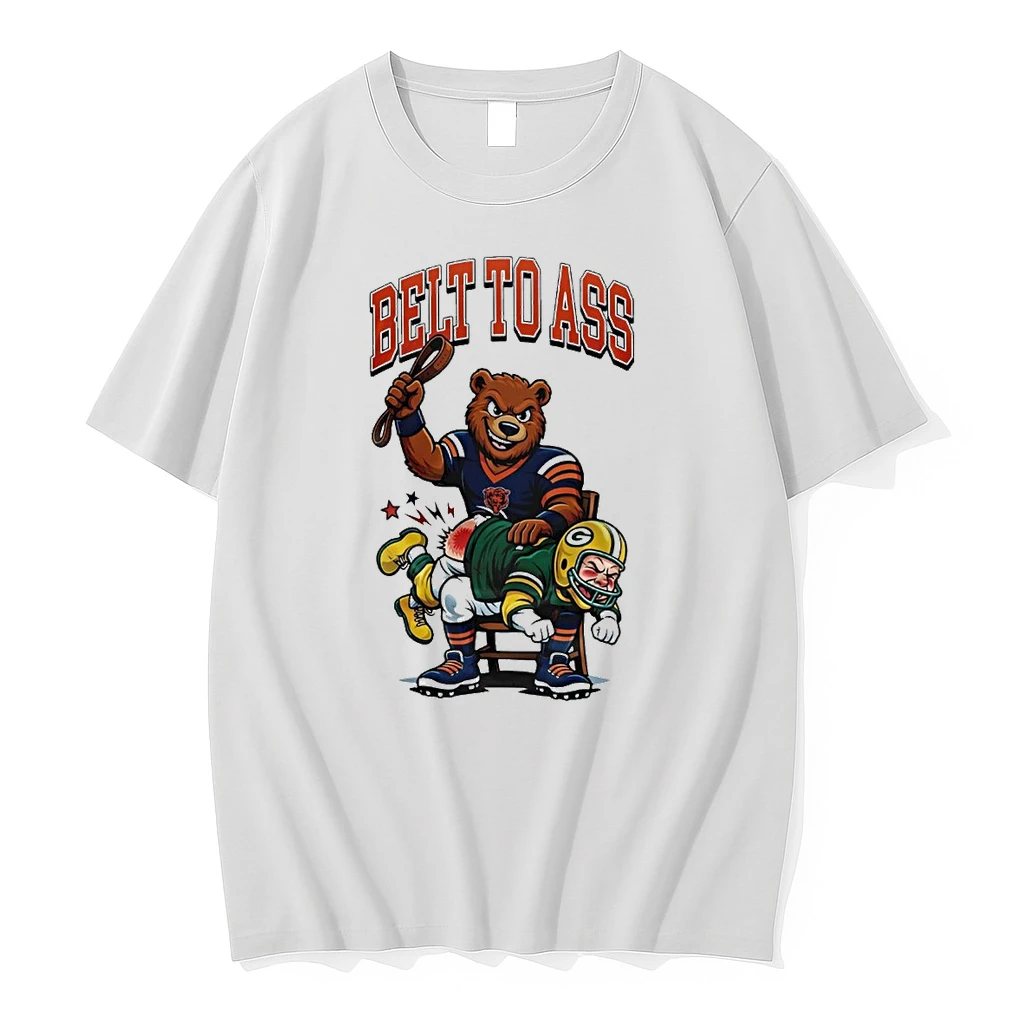 Chicago Bears Belt To Ass Green Bay Packers Mascot 2026 Shirts