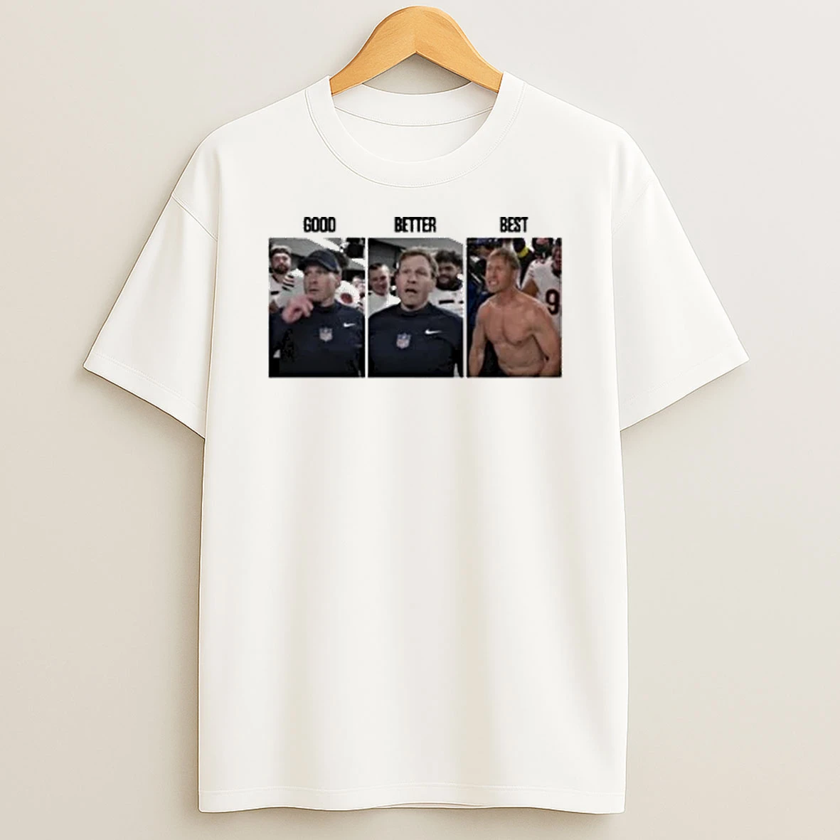 Chicago Bears Ben Johnson Good Better Best Tour 2026 Shirts