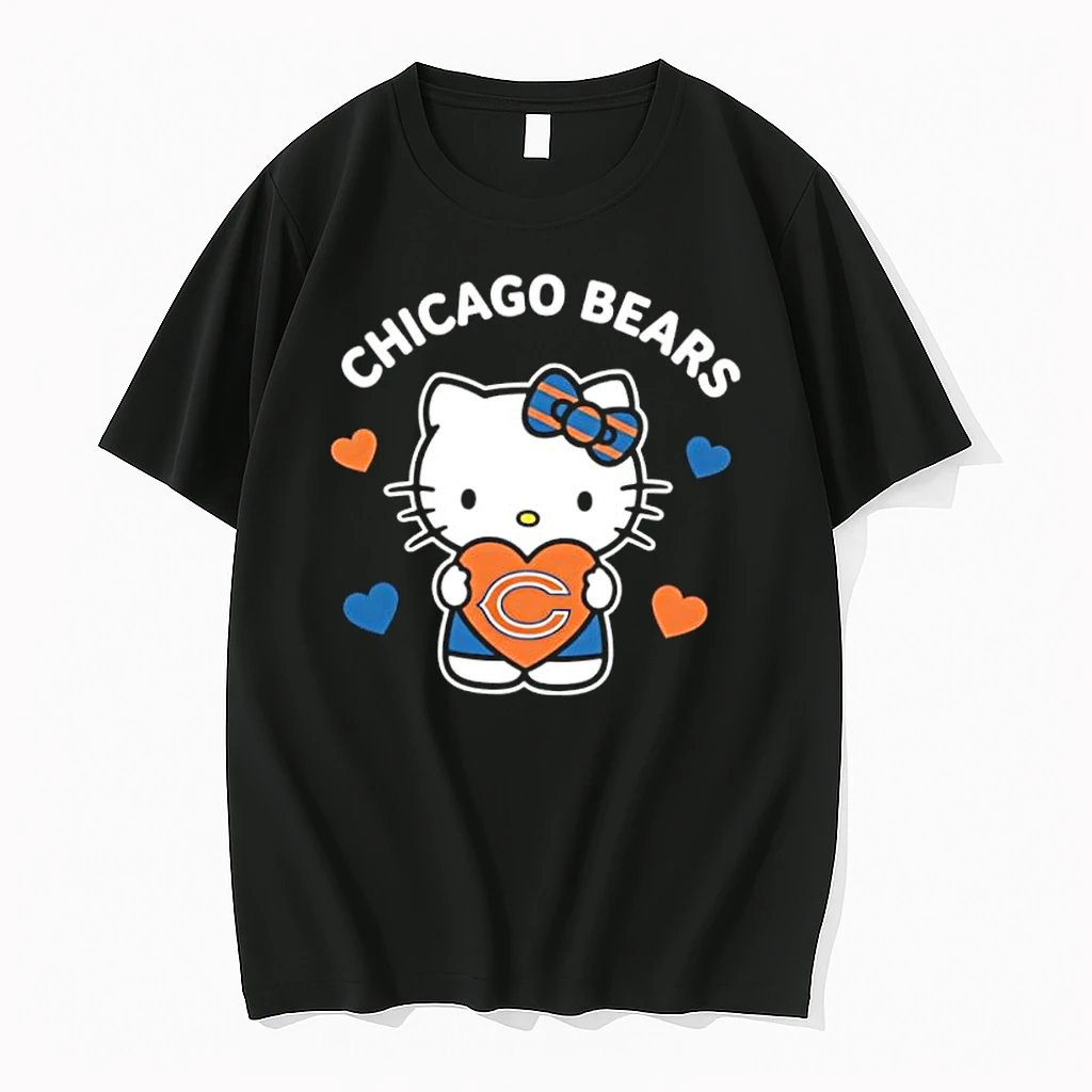 Chicago Bears Hello Kitty Valentine Cute 2026 Shirts