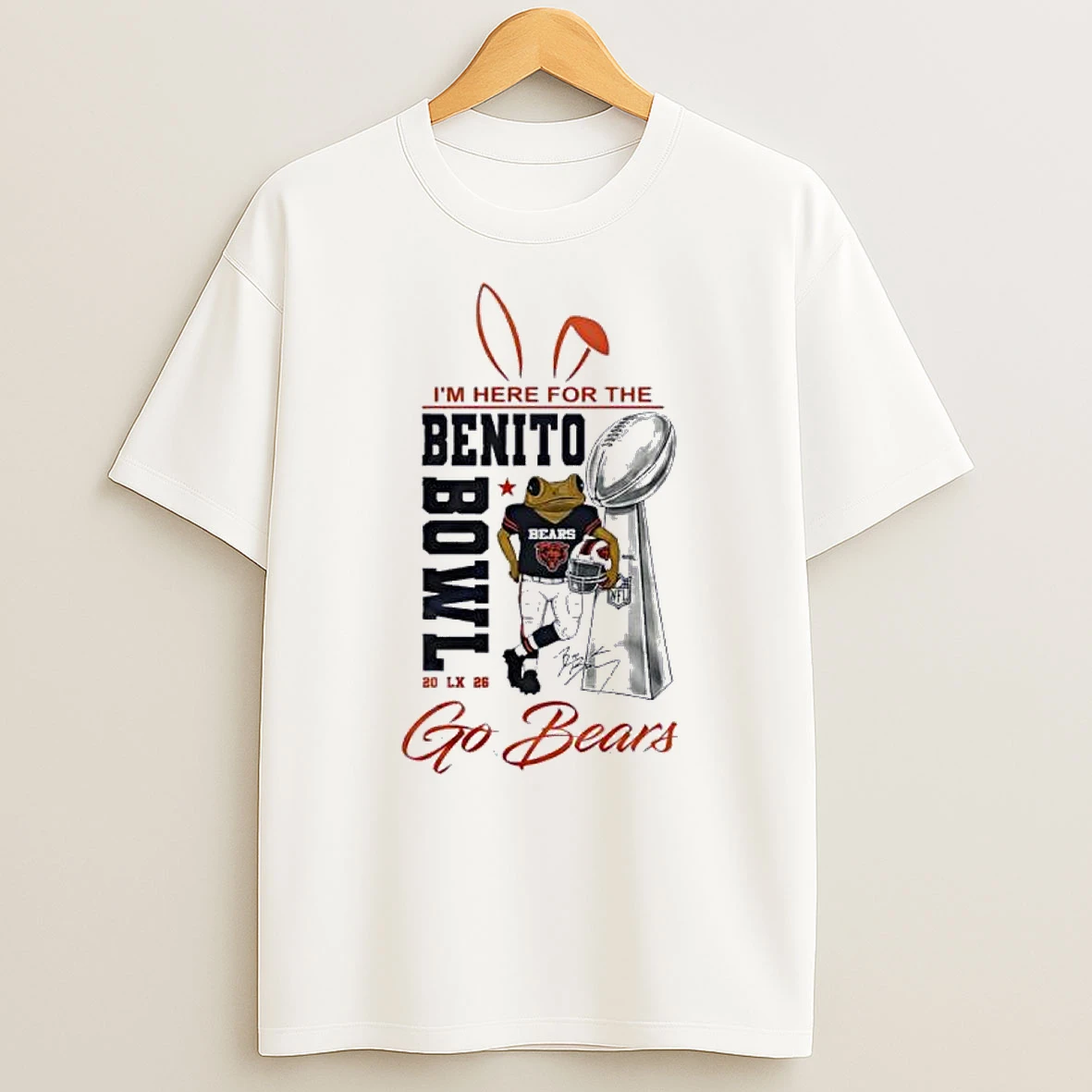 Chicago Bears Here For The Nfl Benito Bowl Shirts