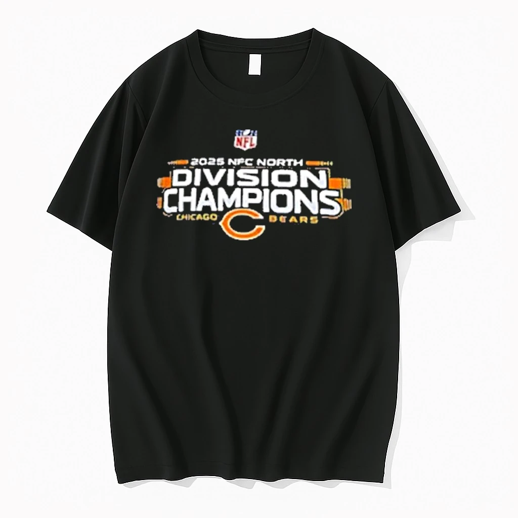 Chicago Bears Nfc East Division Champions 2025 Logo Shirts