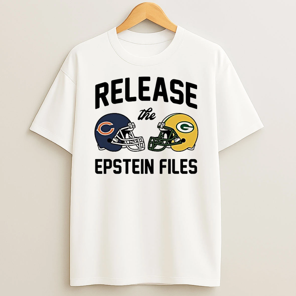 Chicago Bears Vs Green Bay Packers Release The Epstein Files Shirts