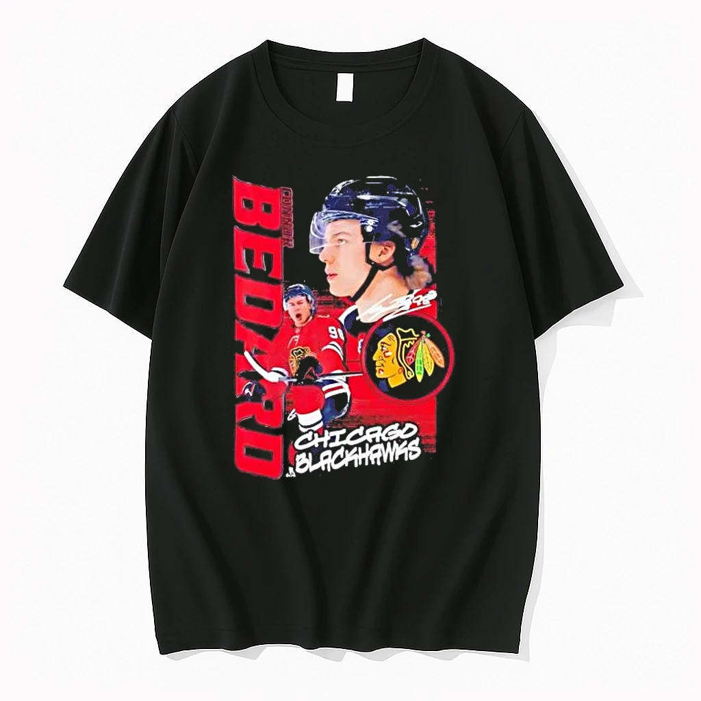 Chicago Blackhawks Connor Bedard Playmaker Signature Shirts