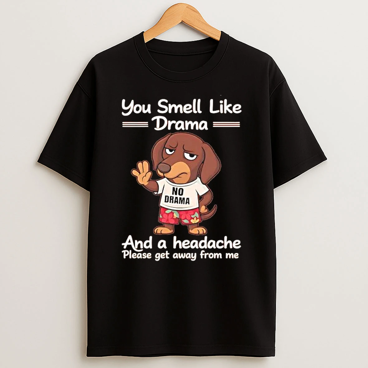 Chihuahua You Smell Like Drama And A Headache Shirts