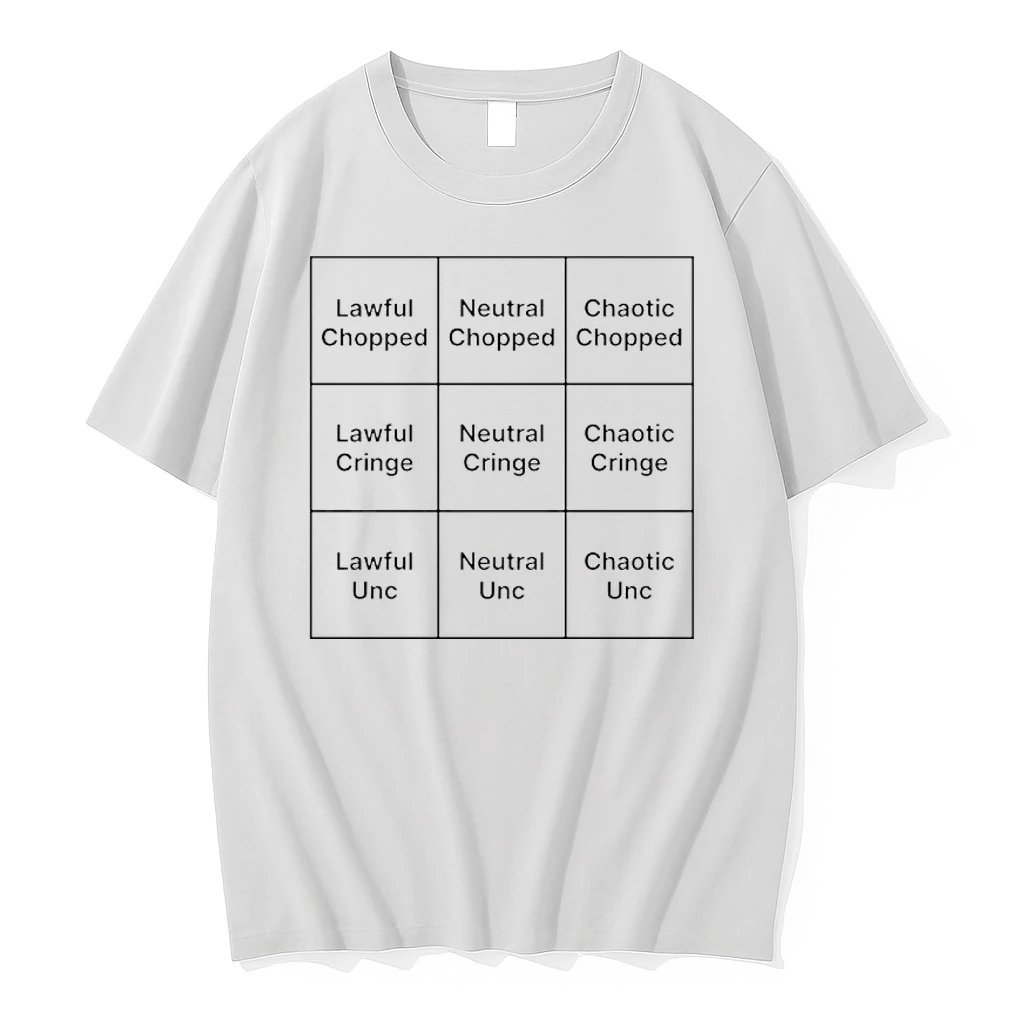 Chopped Lawful Neutral Chaotic Shirts