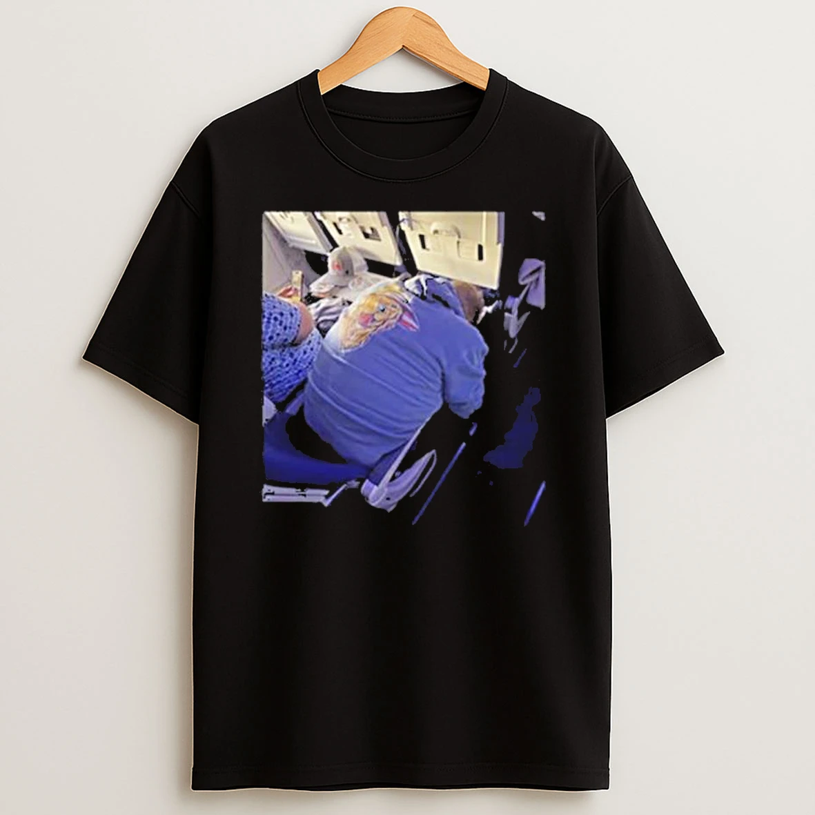 Chris Wearing Mintzy Plane Shirts