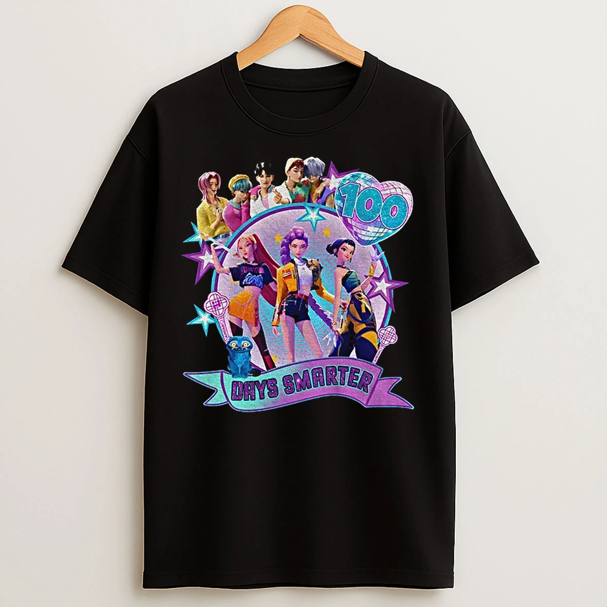 Classic 100 Days Smarter K Pop Demon Hunters T Shirts