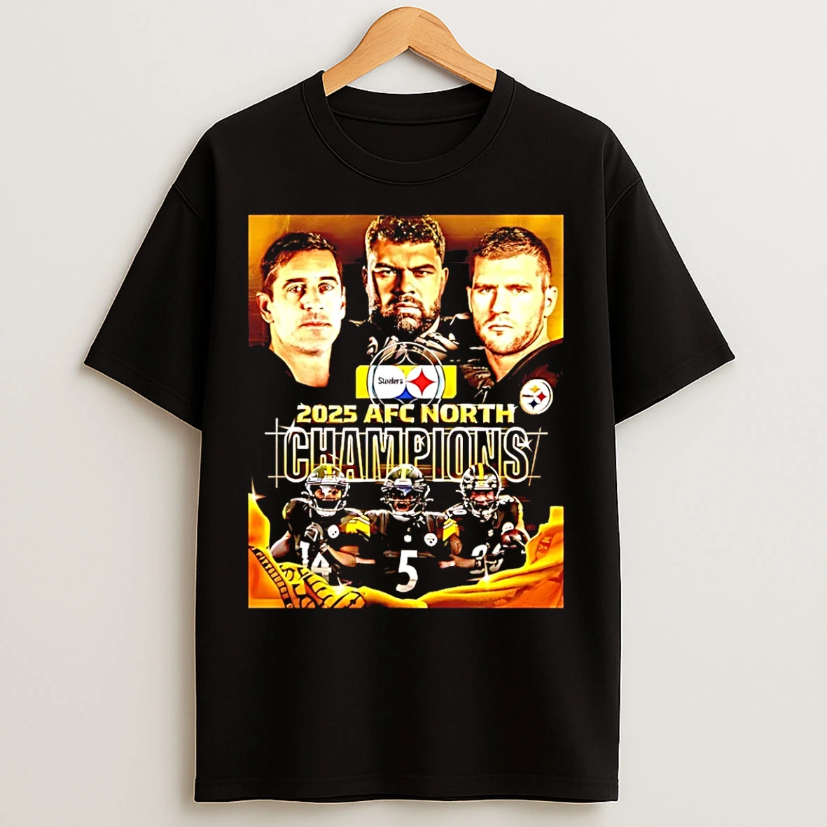 Classic 2025 Steelers Afc North Champions T Shirts