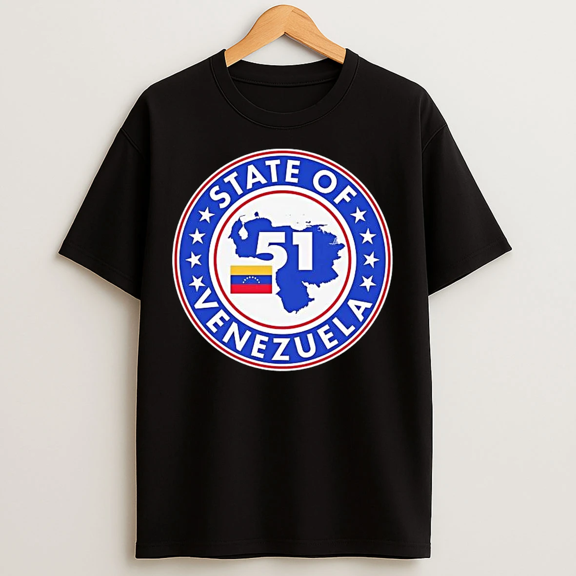 Classic 51 State Of Venezuela 51st Us Map T Shirts