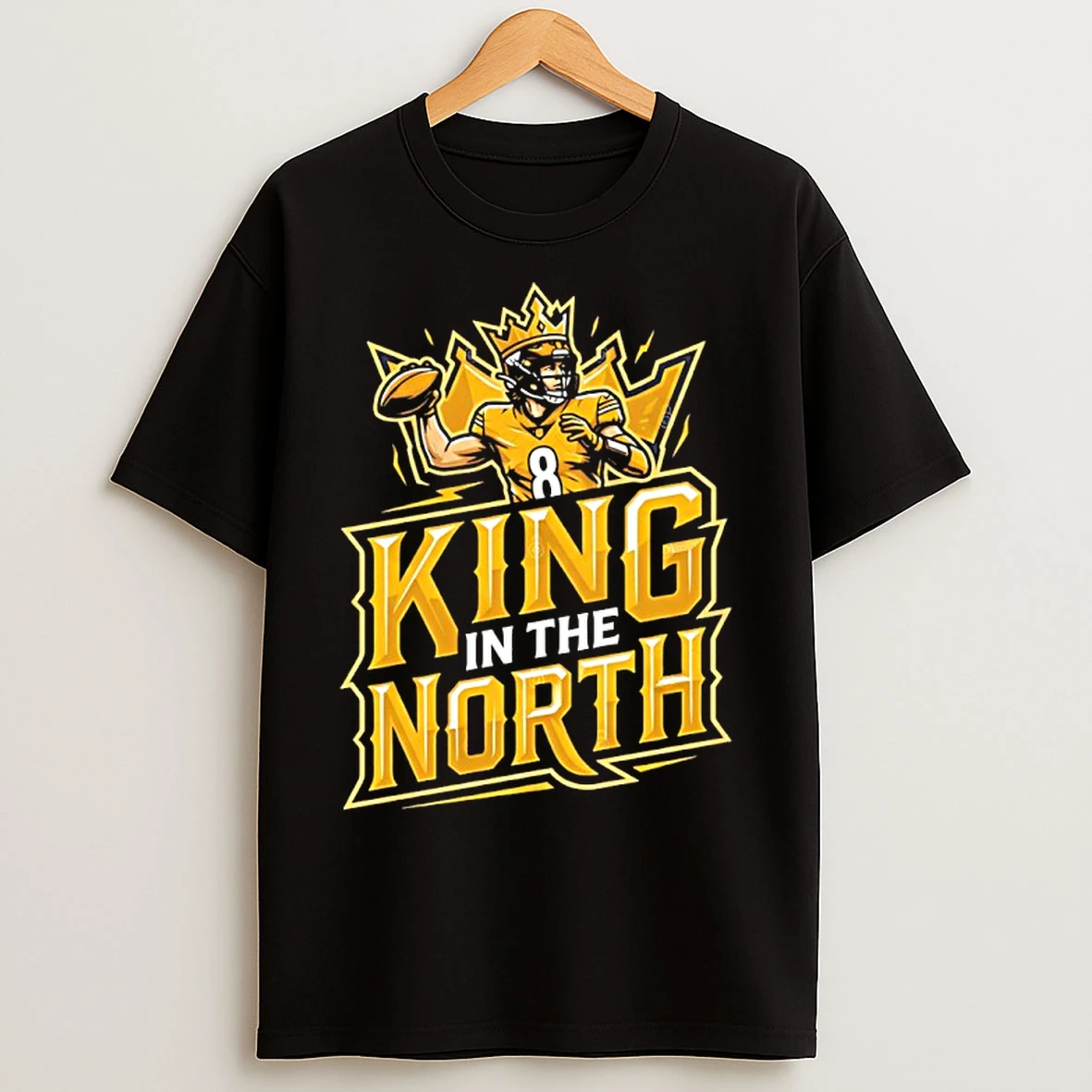 Classic Aaron Rodgers Pittsburgh Steelers Nfl 2026 King Of The North T Shirts