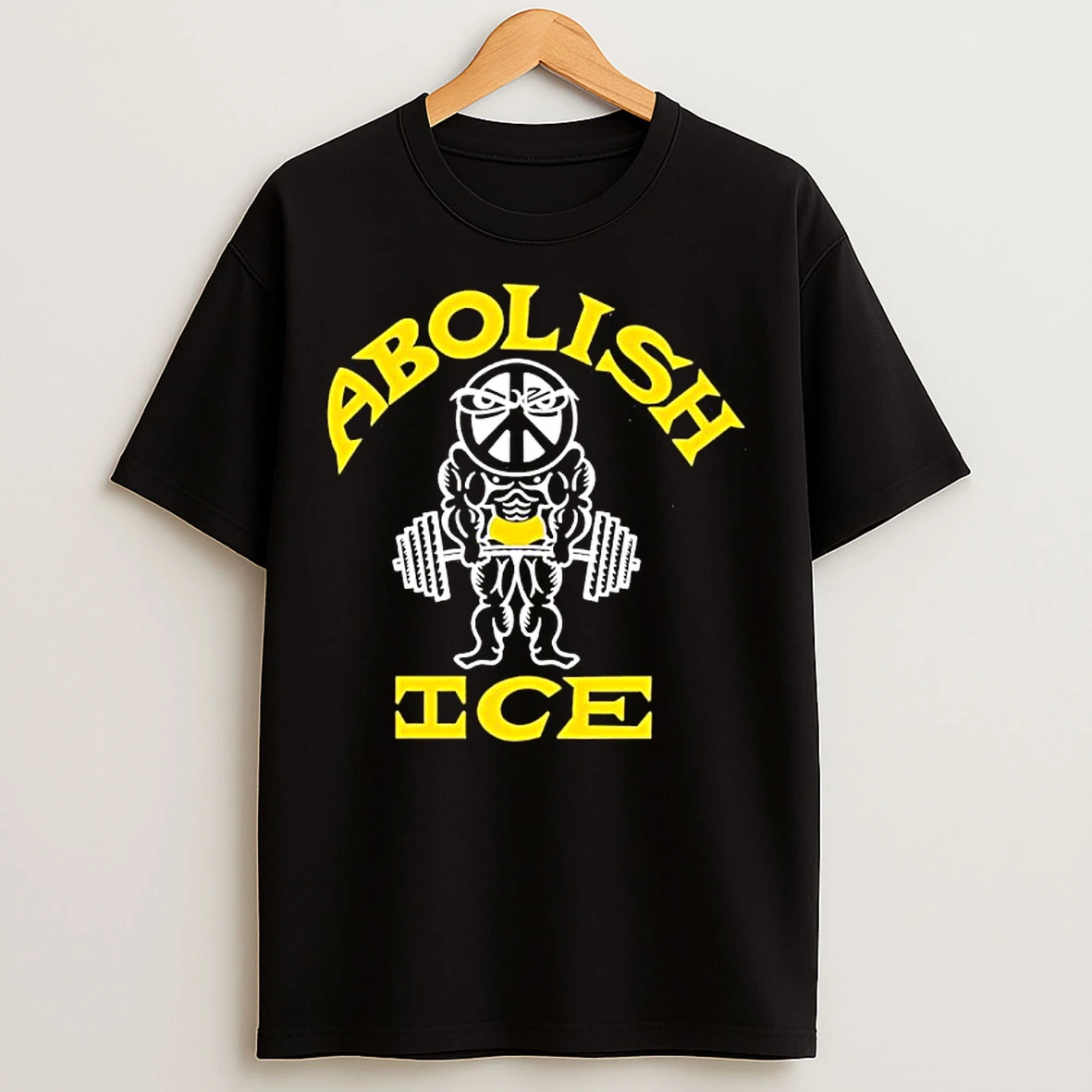 Classic Abolish Ice Gymer Cartoon T Shirts