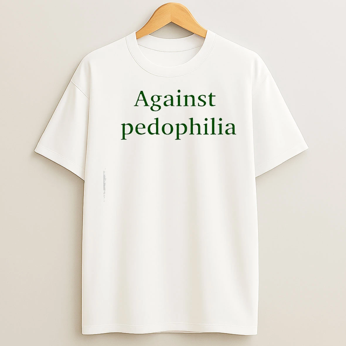 Classic Against Pedophilia T Shirts