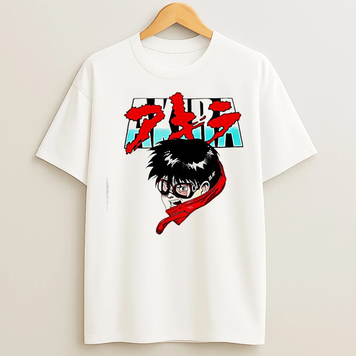 Classic Akira Manga Character Graphic T Shirts