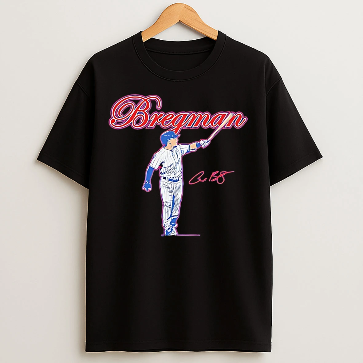 Classic Alex Bregman Chicago Cubs Slugger Swing Signature T Shirts