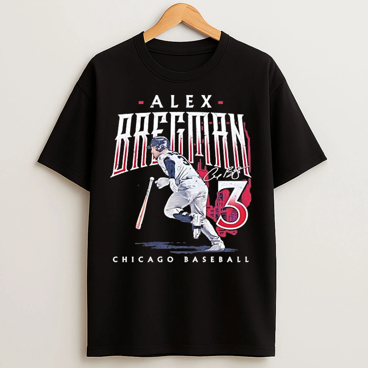 Classic Alex Bregman Home Run Chicago Cubs Signature T Shirts
