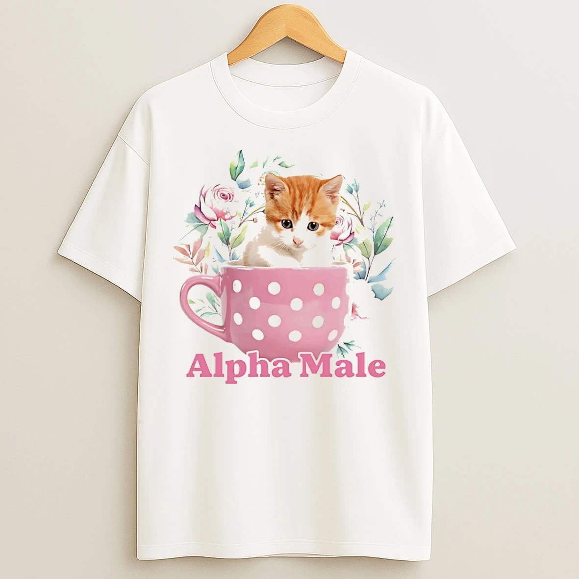 Classic Alpha Male Kitten Cat T Shirts