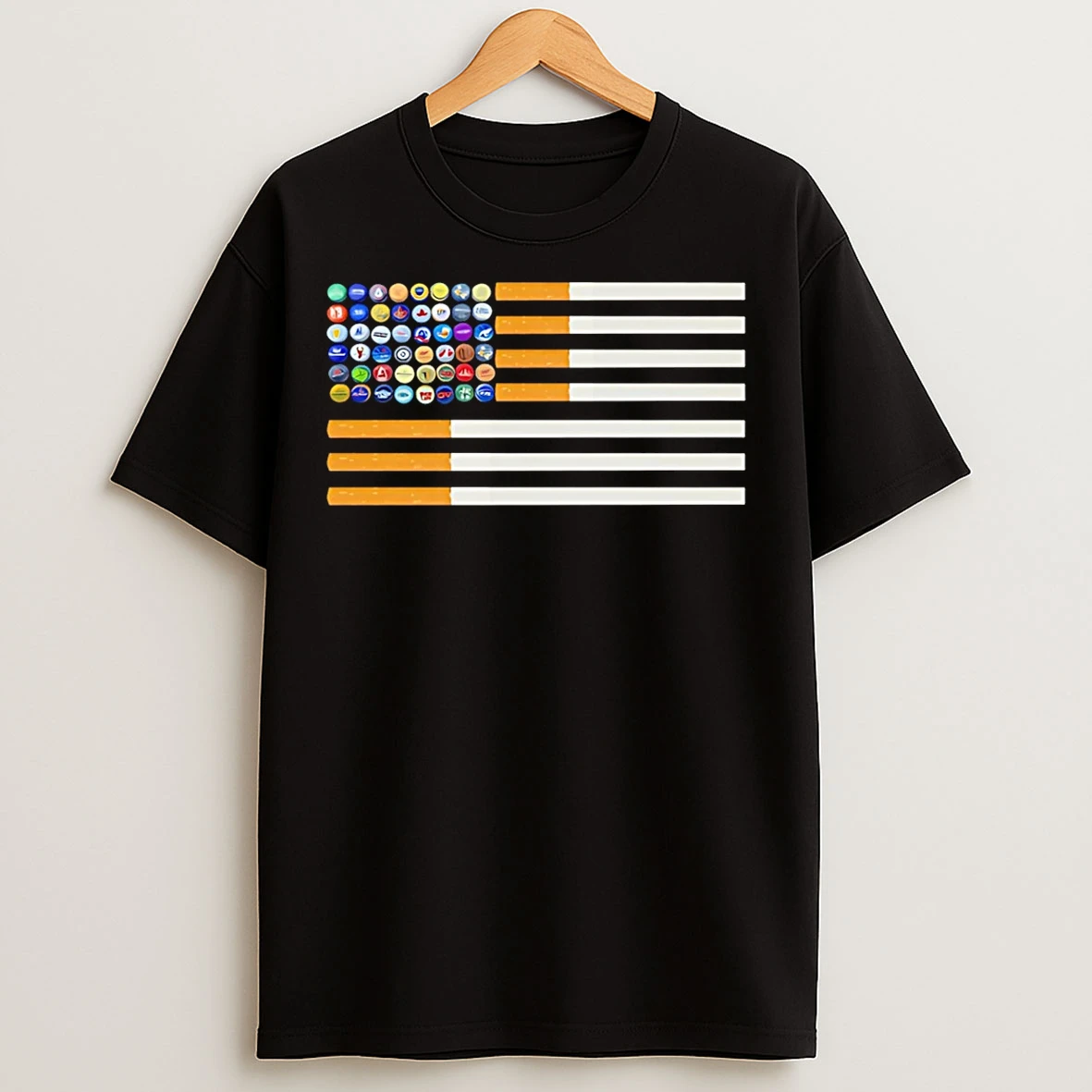 Classic American Patriot Logo Flag T Shirts