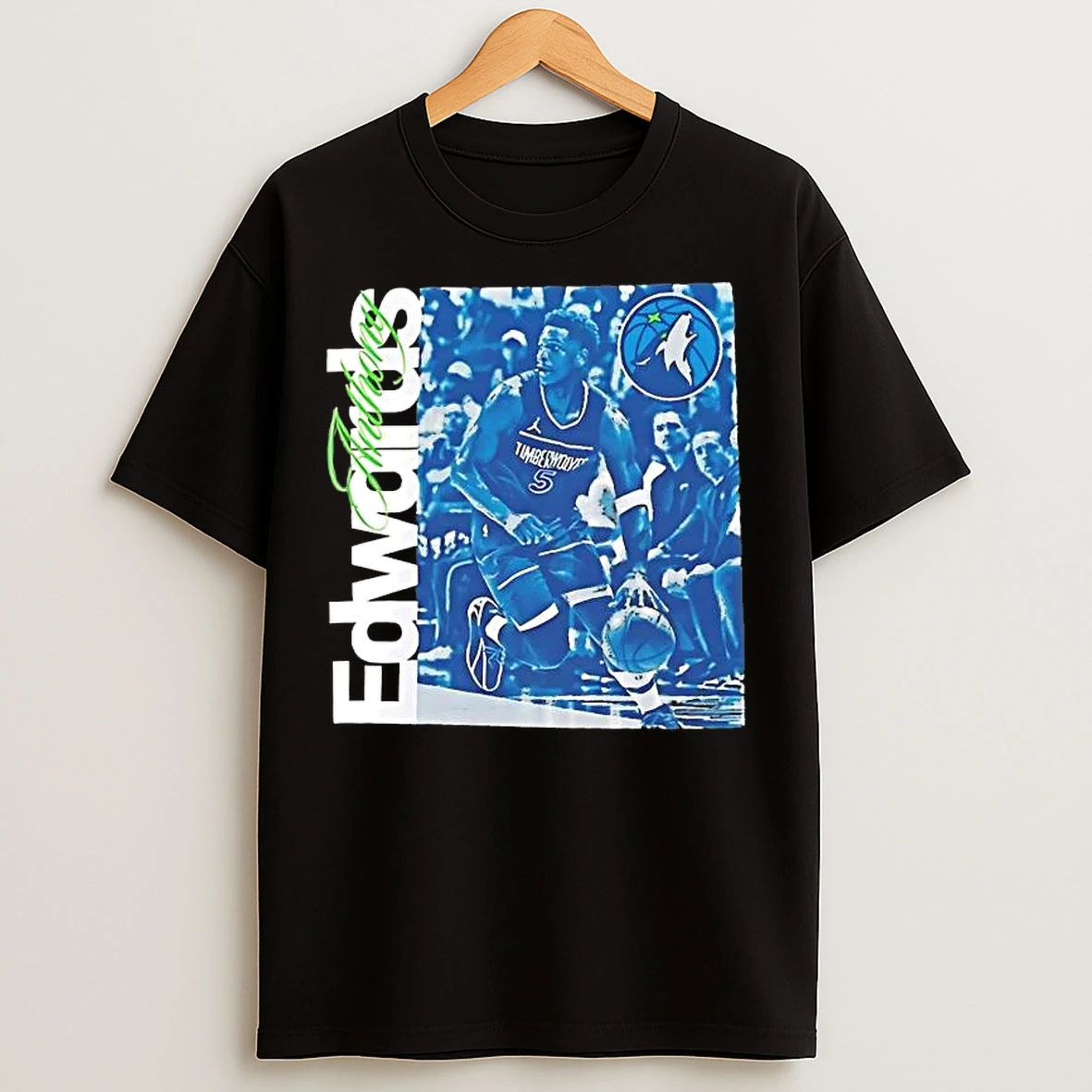 Classic Anthony Edwards Start Of Season Minnesota Timberwolves T Shirts