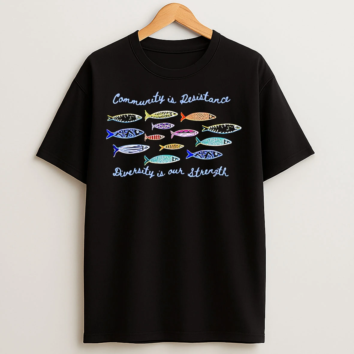Classic Anti Ice Community Is Resistance Diversity Is Our Strength T Shirts