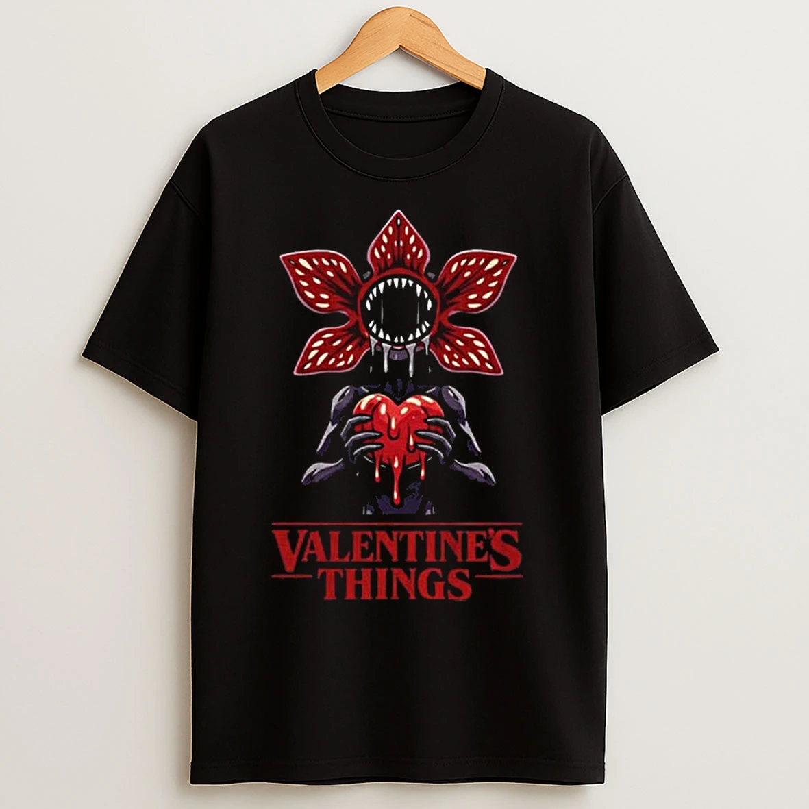 Classic Anti Valentine Gothic Love Valentines Things Stranger Valentine T Shirts