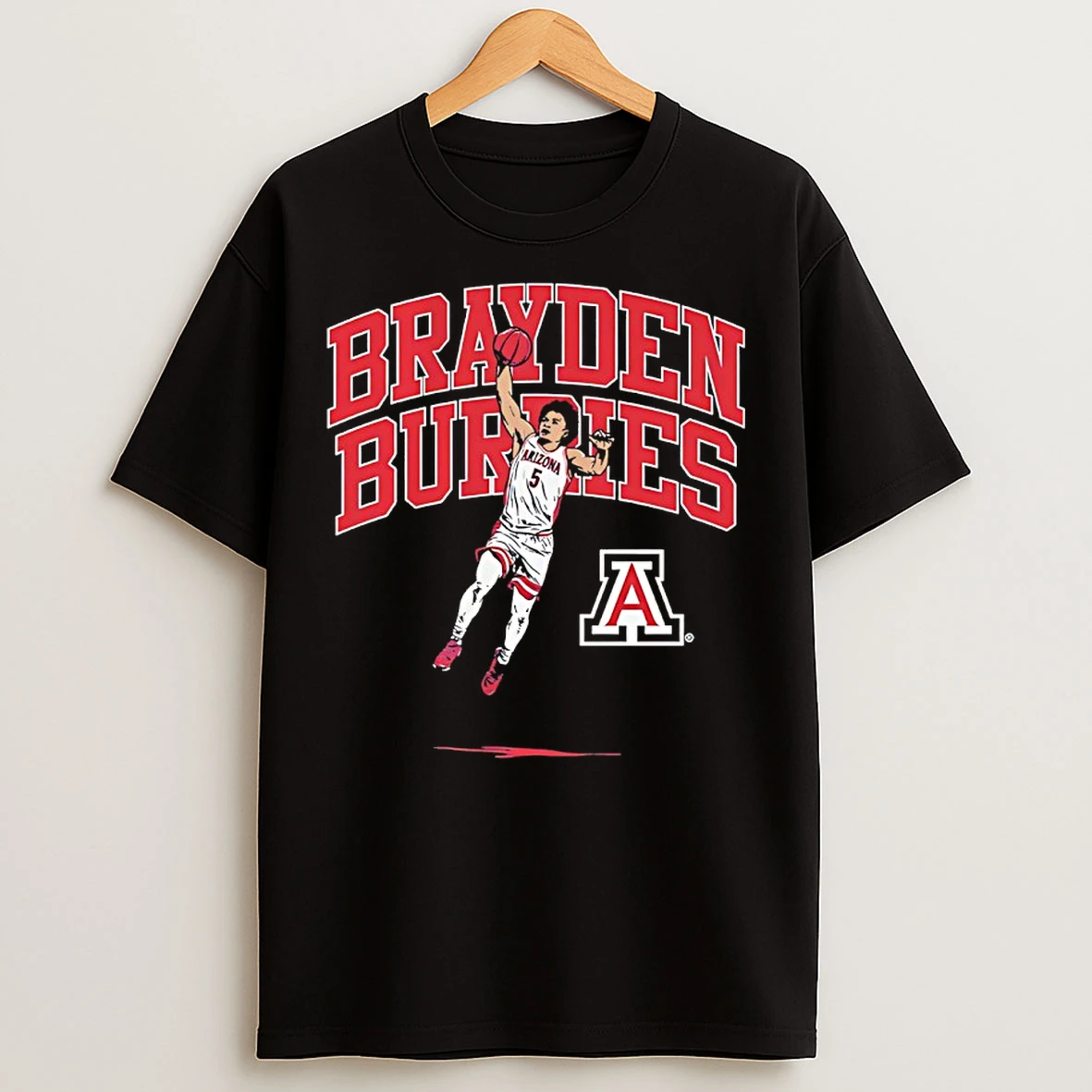 Classic Arizona Wildcats Basketball Air Brayden Burries T Shirts