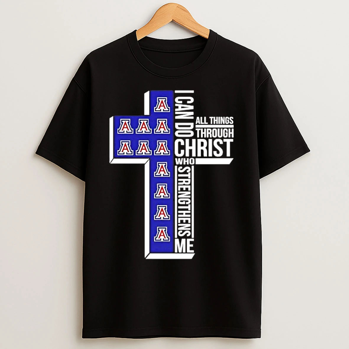 Classic Arizona Wildcats I Can Do All Things Through Christ T Shirts