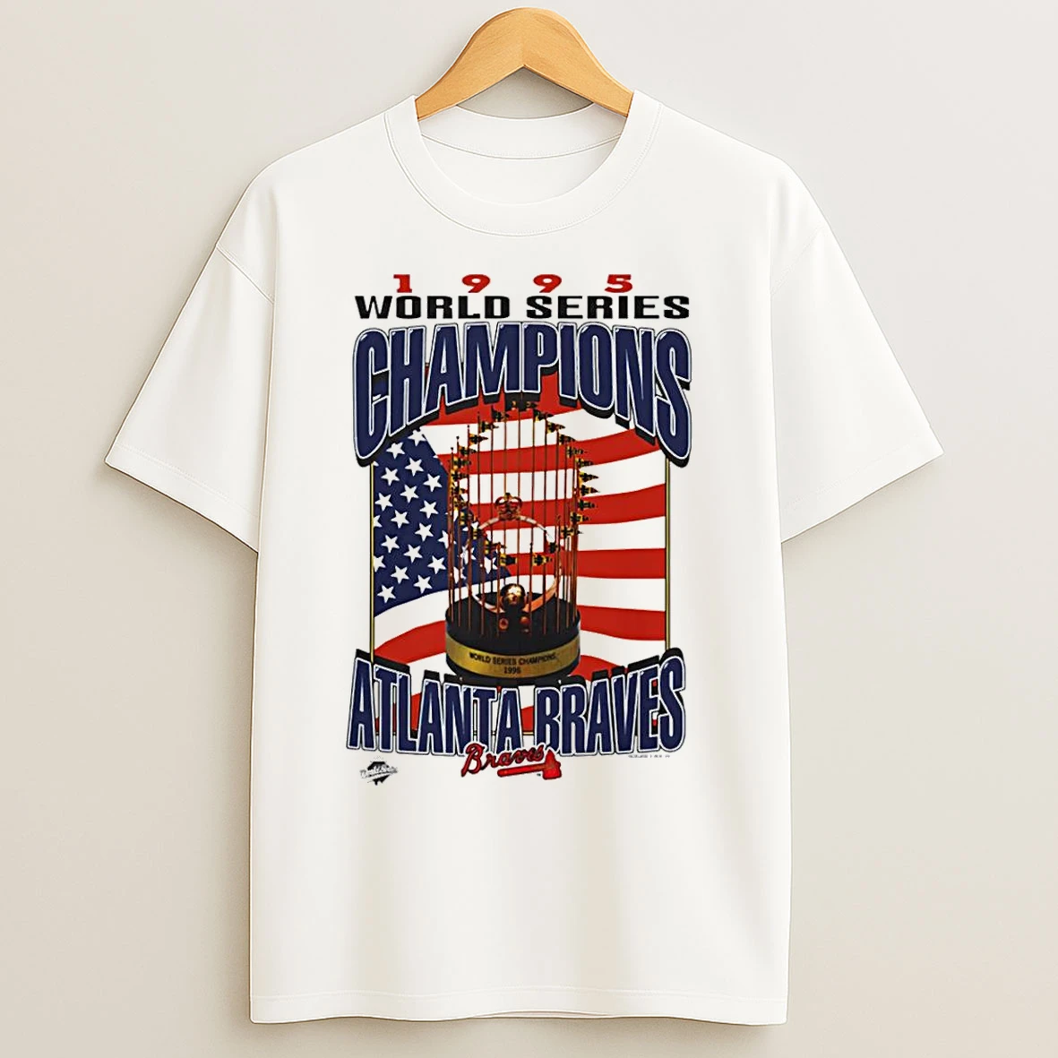 Classic Atlanta Braves 1995 World Series Champions T Shirts