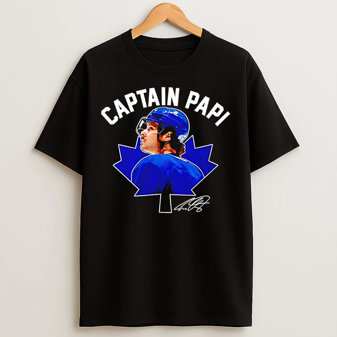 Classic Auston Matthews Captain Papi Signature T Shirts